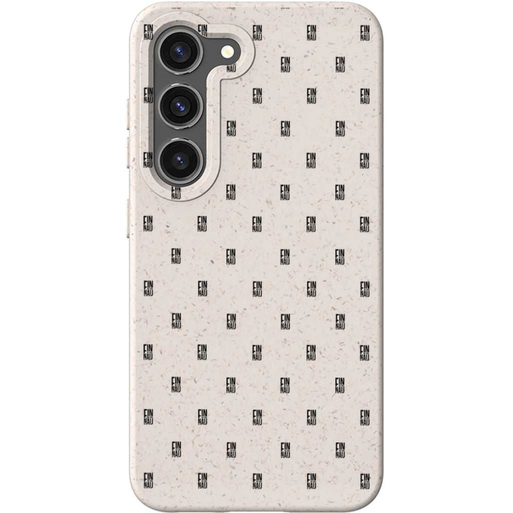 Monogram Natural — Samsung Galaxy Bio-degradable Case — Finnaij