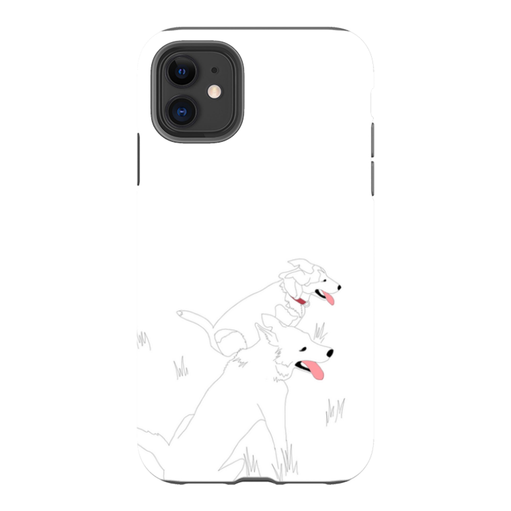 Sunny and Kit Kat by Keagan Haight - iPhone Tough Case