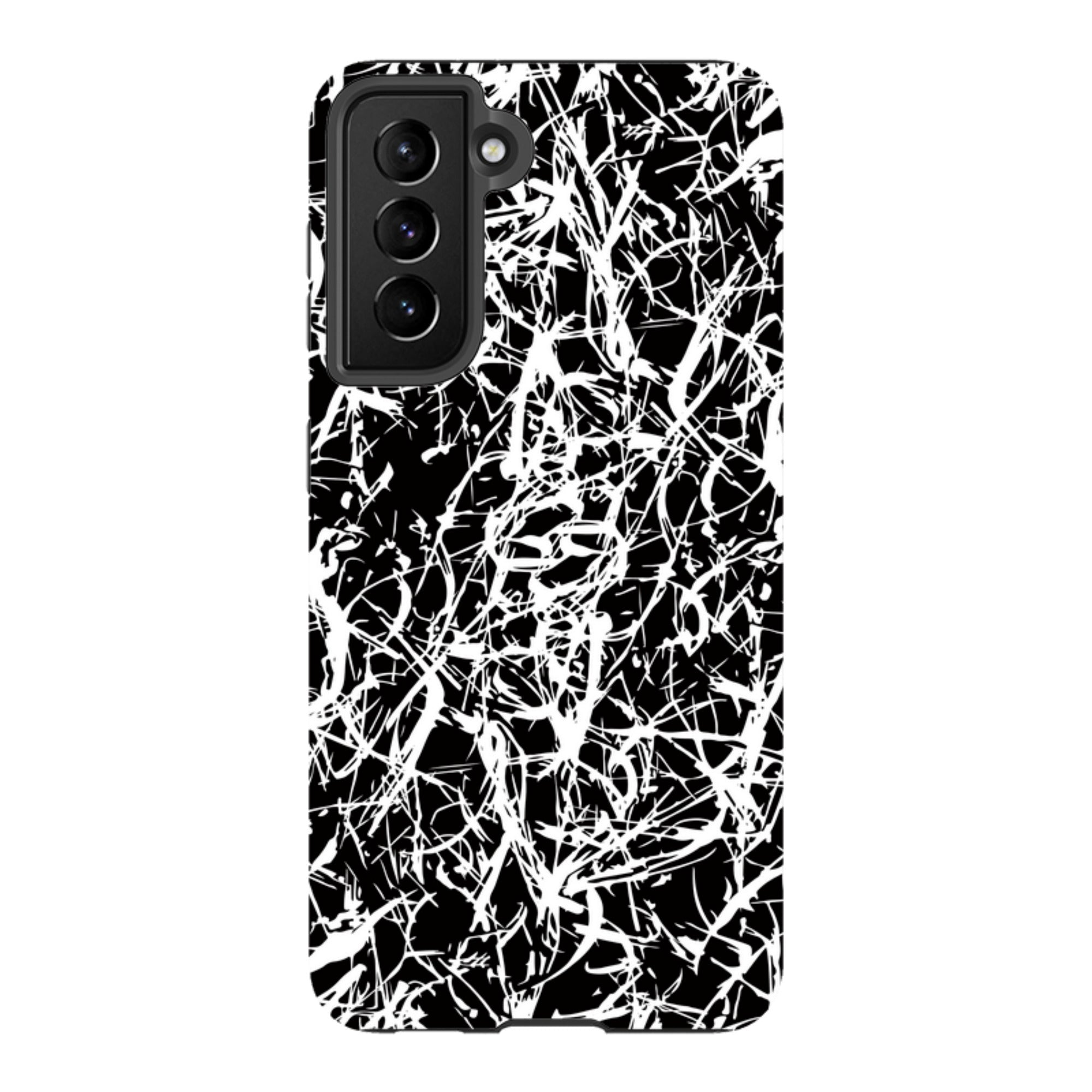 Black-White Grunge - Samsung Tough Case