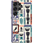 Market Day Icons by Ada Okoye — S25 Ultra Samsung Galaxy Bio-degradable Case — Finnaij
