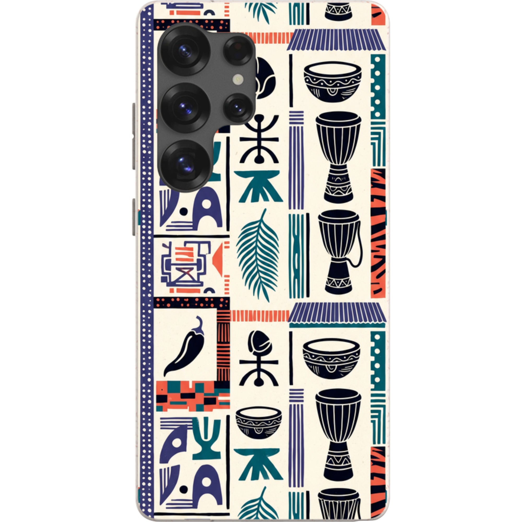 Market Day Icons by Ada Okoye Bio-degradable Case for Samsung Galaxy — Finnaij