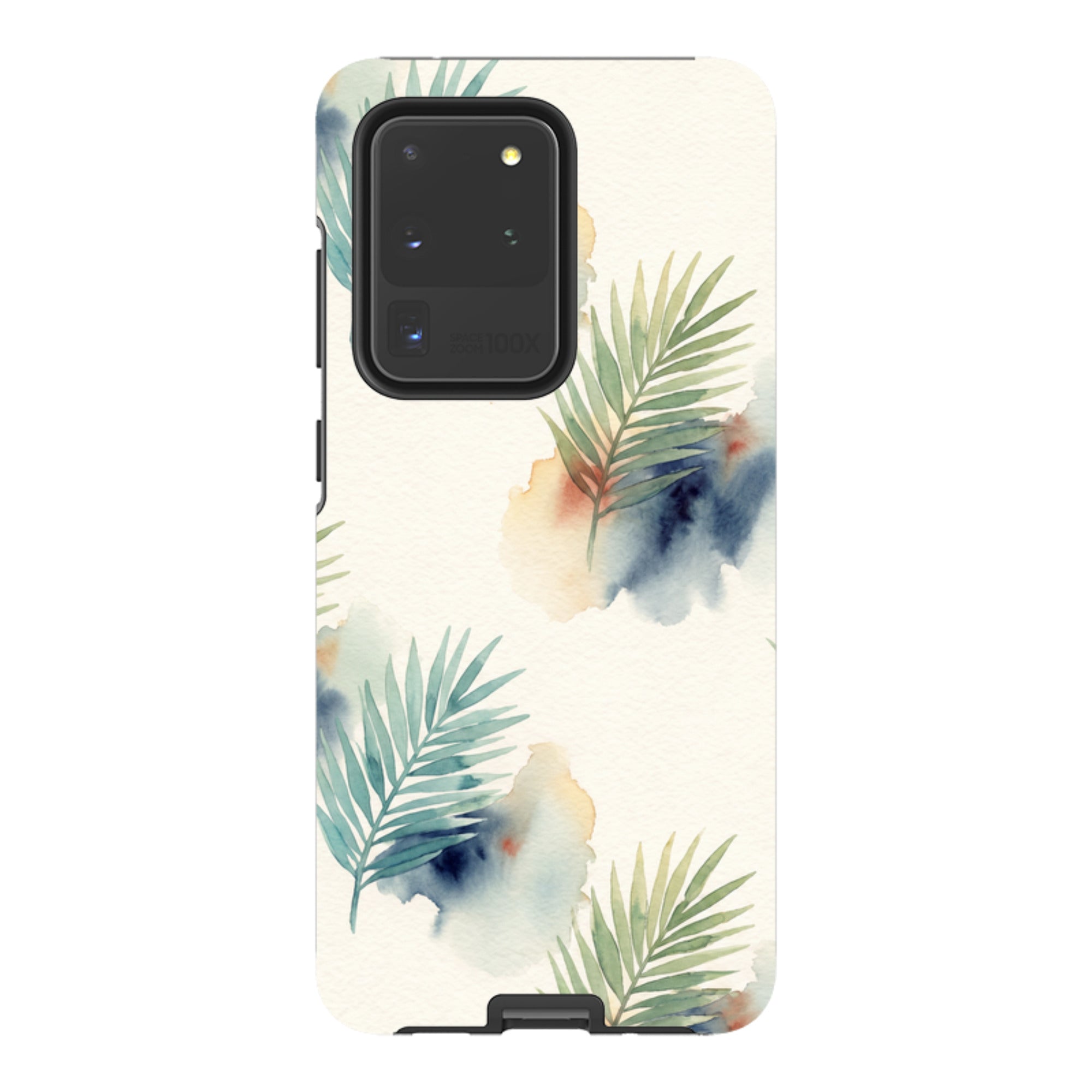 Palm Frond Breeze Pattern by Tobi Akinyemi - Samsung Tough Case