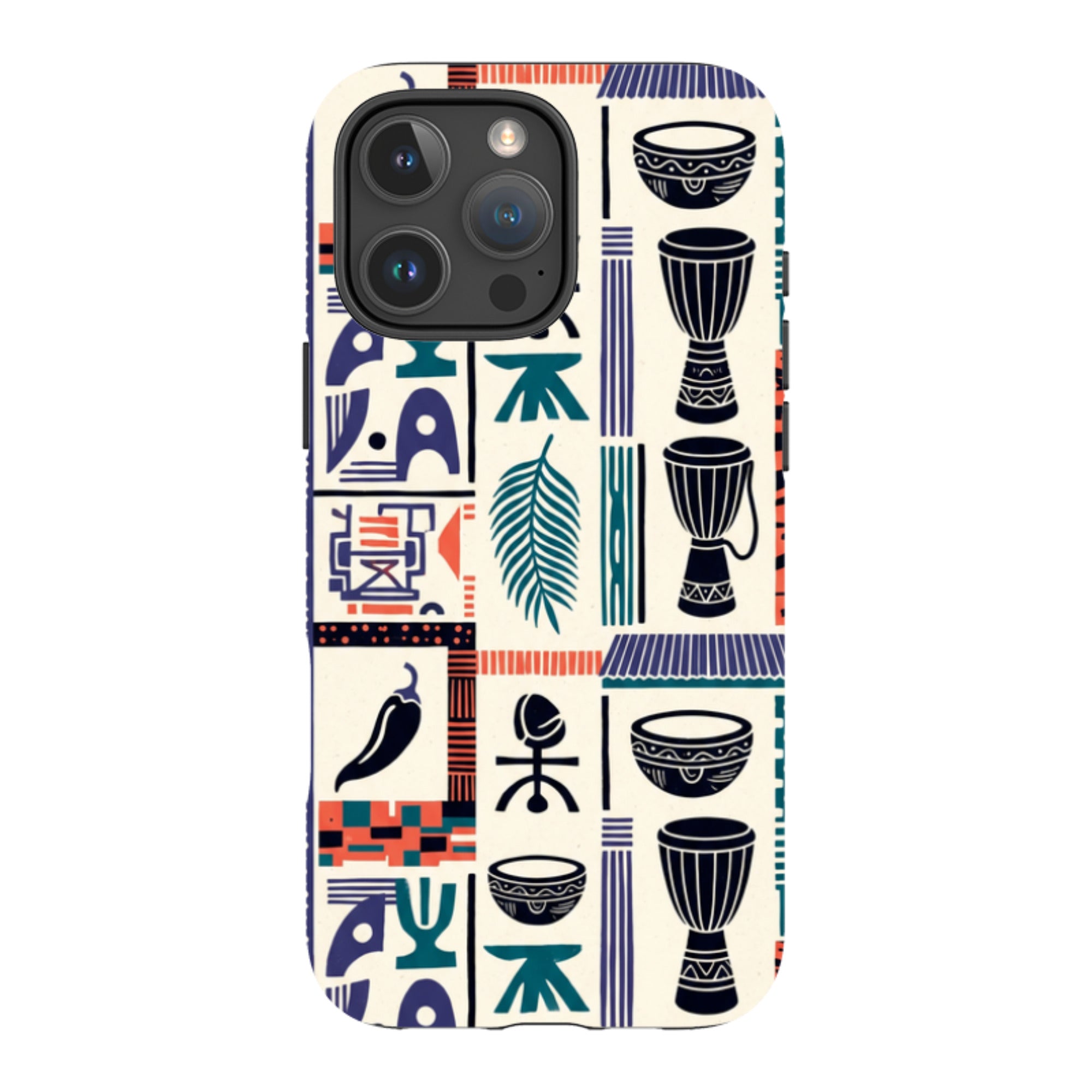 Market Day Icons by Ada Okoye — MagSafe Tough Case for iPhone — Finnaij