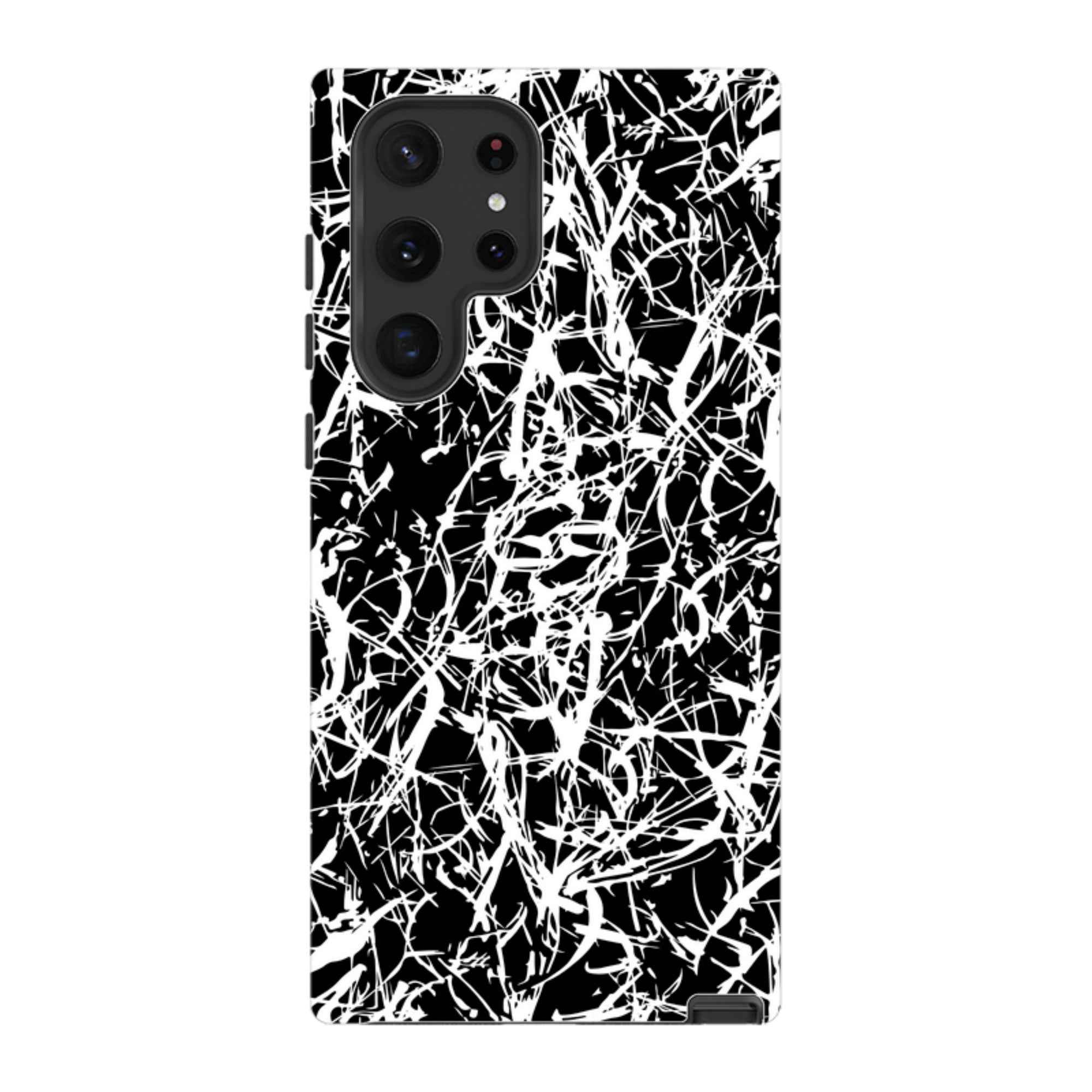 Black-White Grunge — Samsung Galaxy Tough Case — Finnaij
