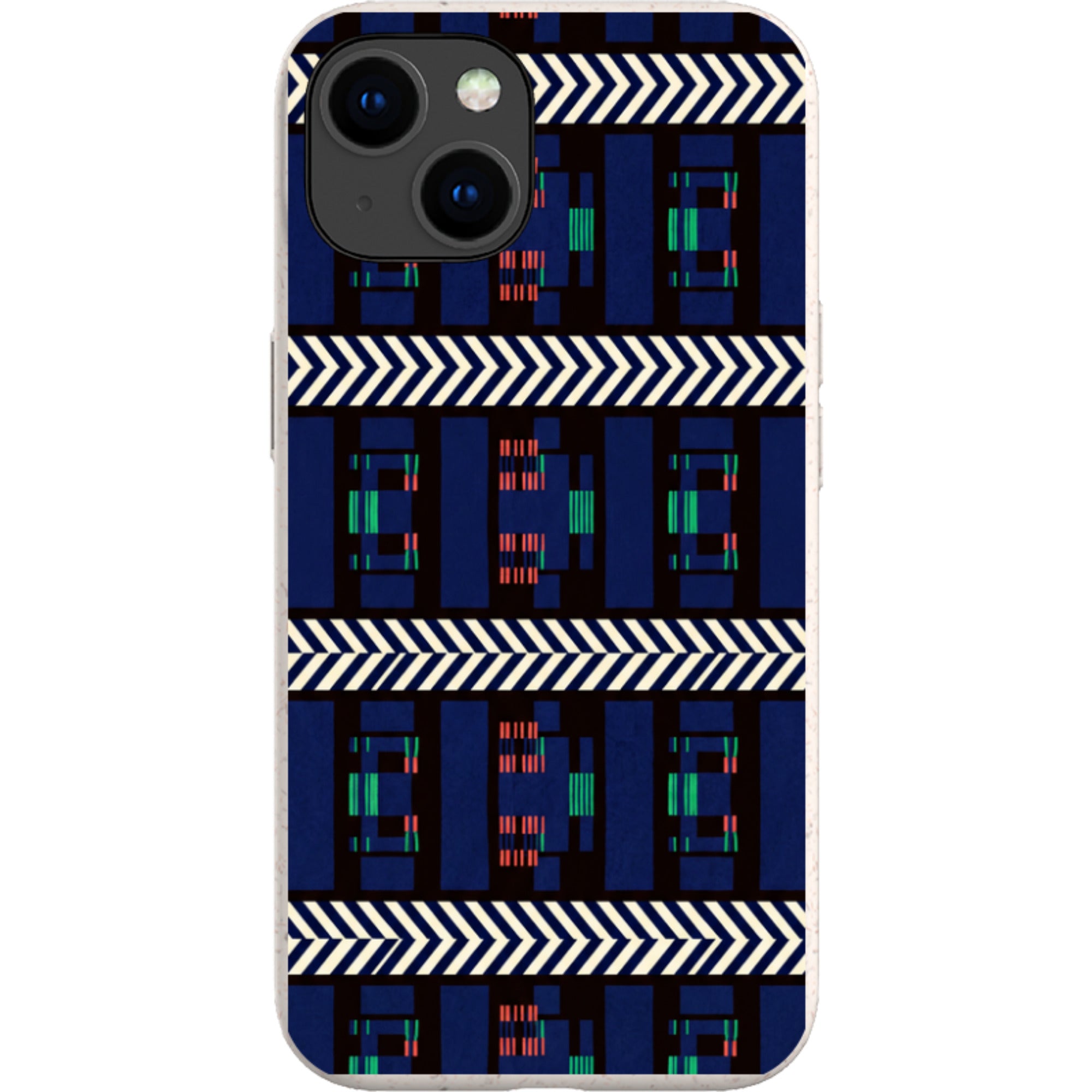 Midnight Aso-Oke by Ada Okoye — iPhone 15 iPhone Bio-degradable Case — Finnaij