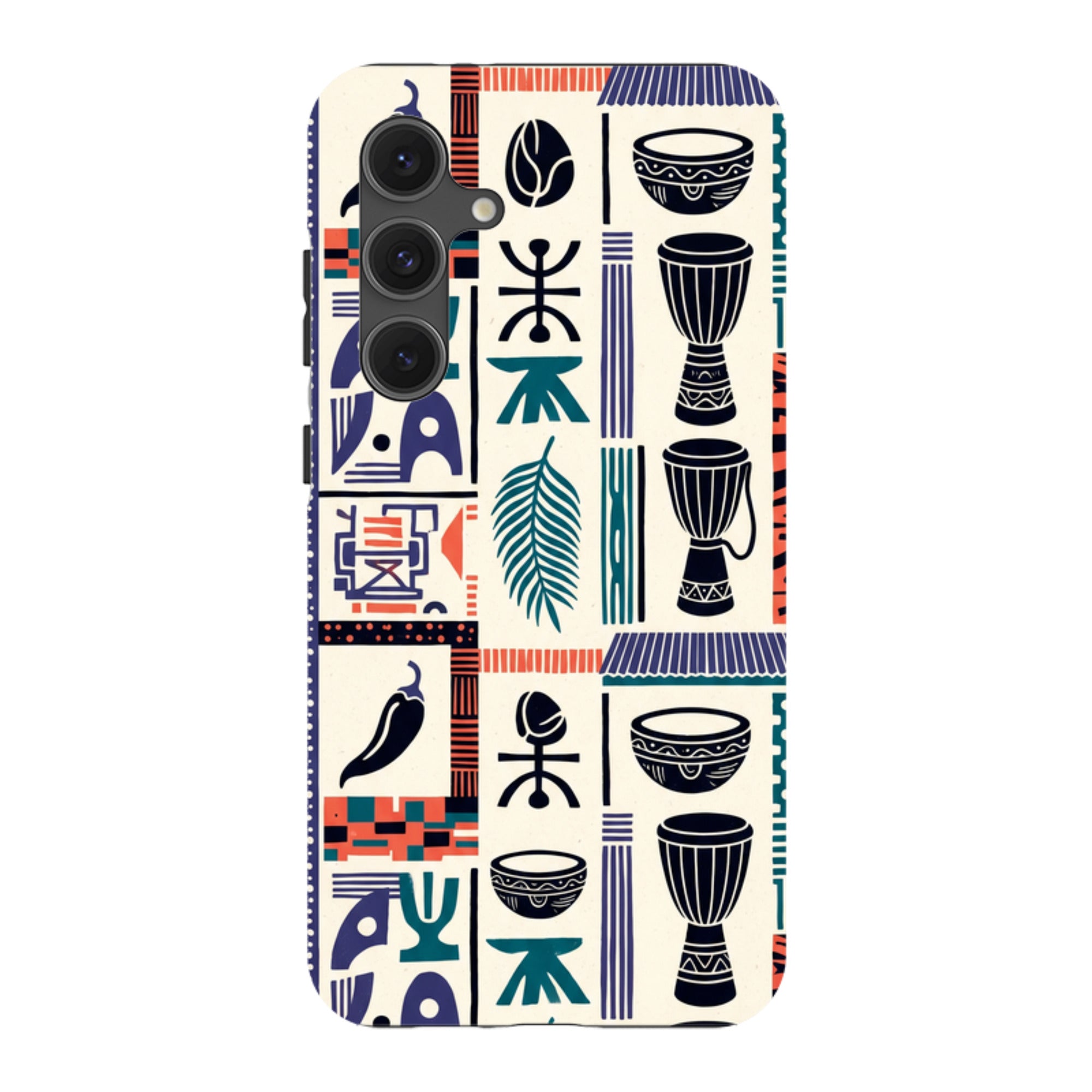 Market Day Icons by Ada Okoye — Tough Case for Samsung Galaxy — Finnaij