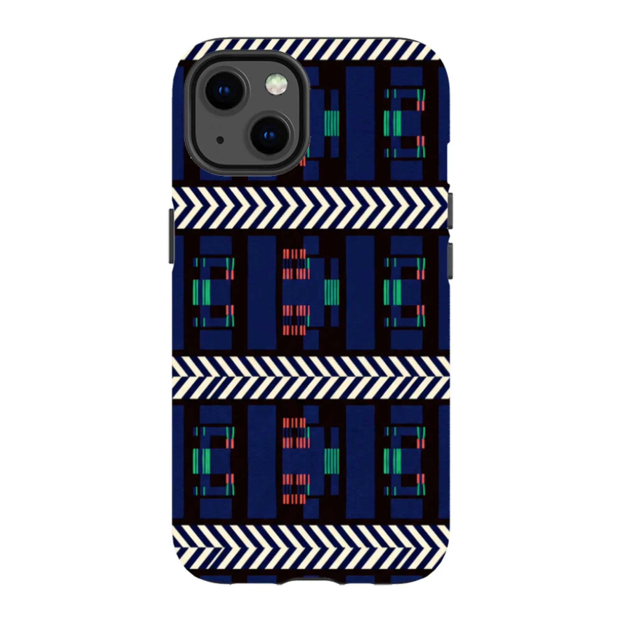 Midnight Aso-Oke by Ada Okoye — iPhone 13 MagSafe Tough Case — Finnaij