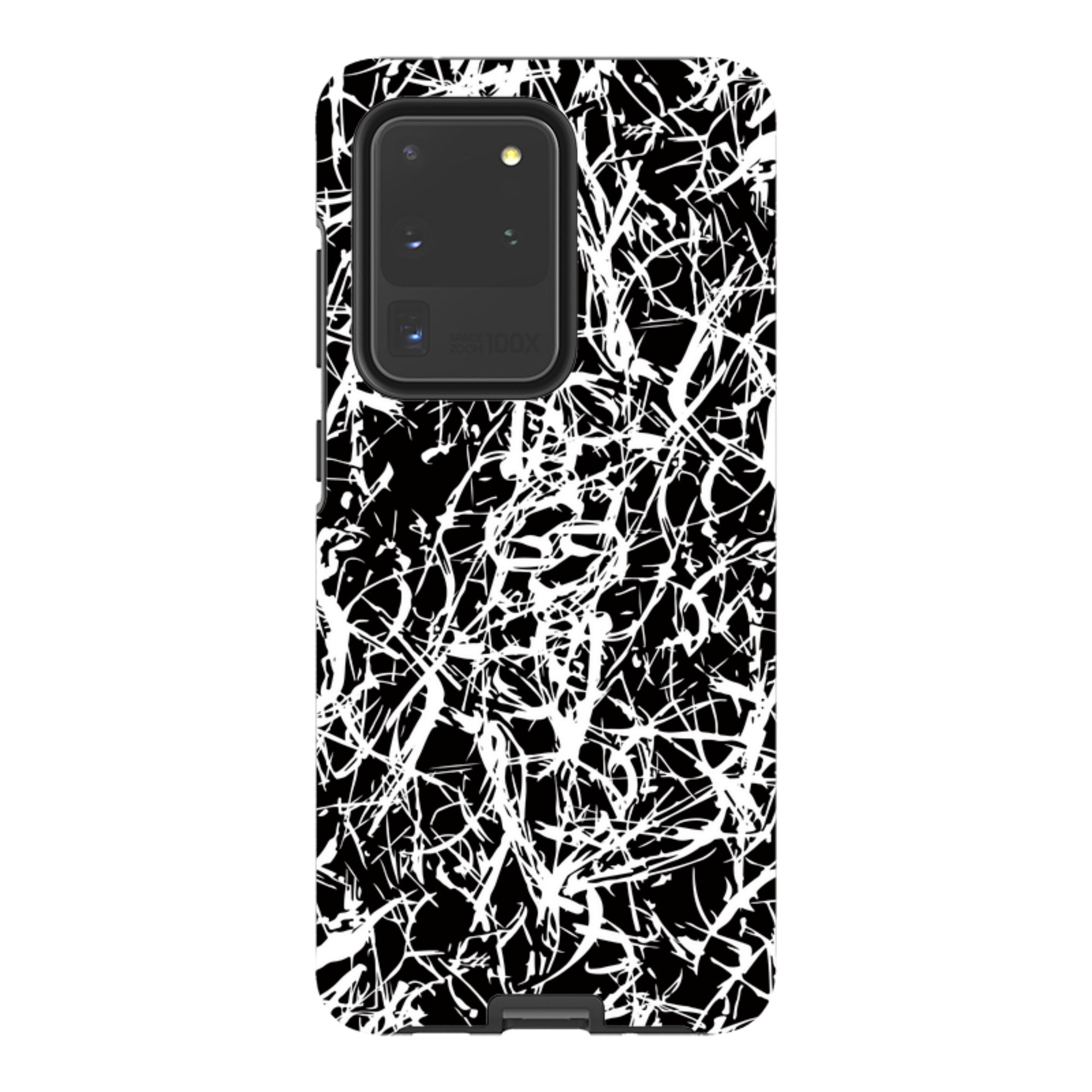 Black-White Grunge - Samsung Tough Case