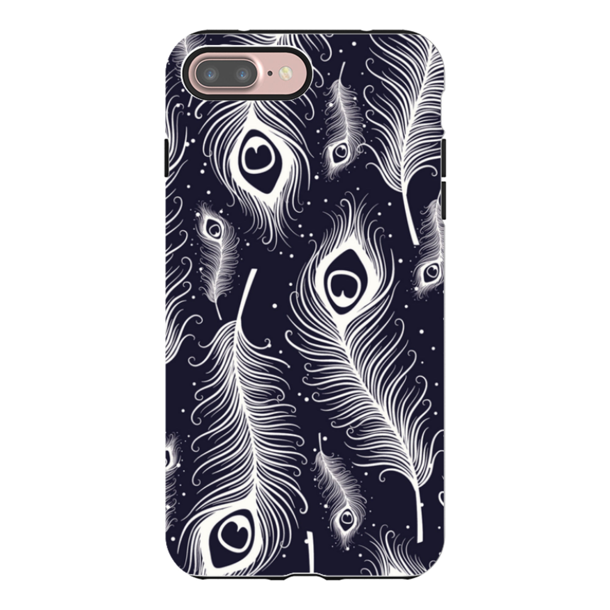 Feathers in Bloom - iPhone Tough Case