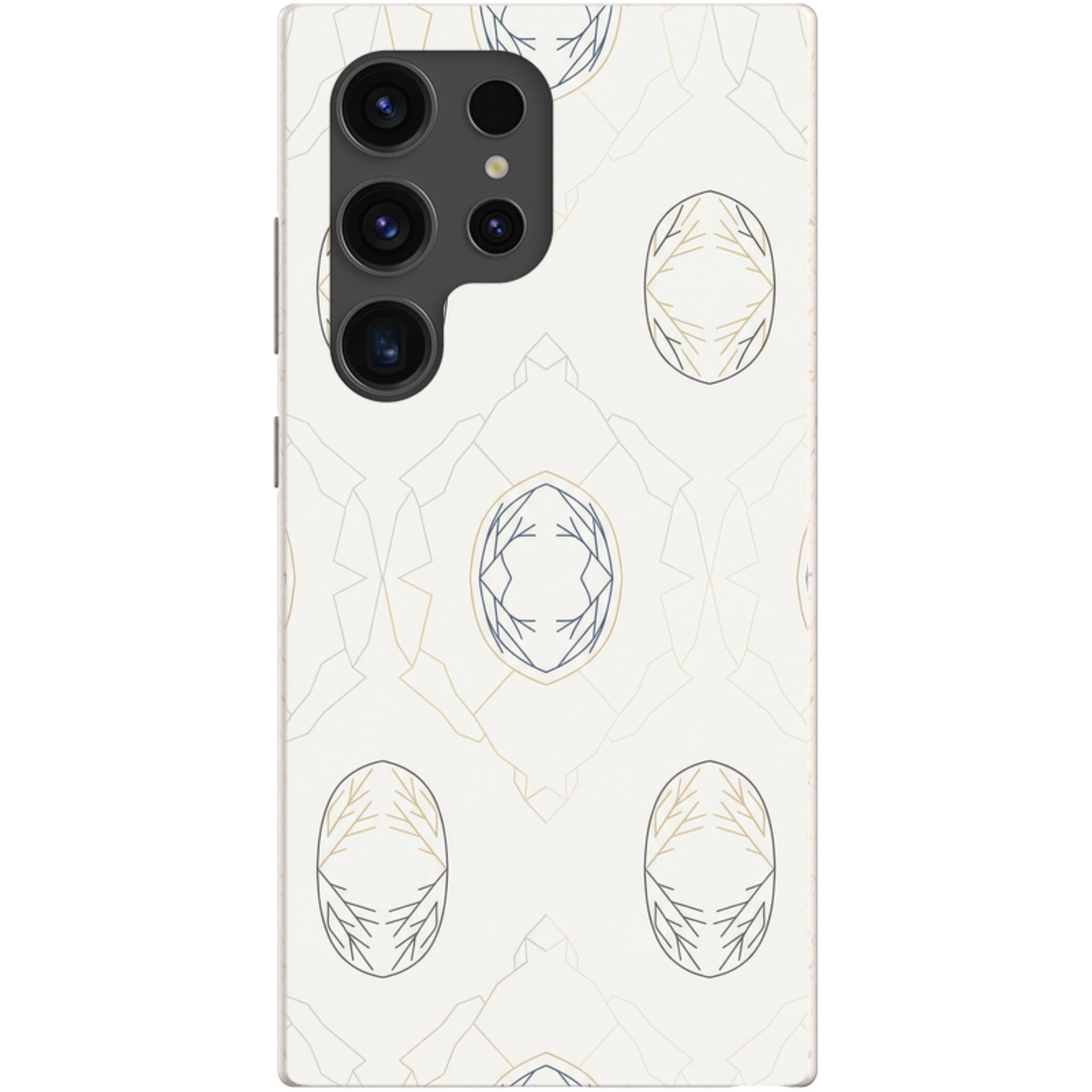 Frozen Lake Silence by Elsi Vaarala — Samsung Galaxy Bio-degradable Case — Finnaij